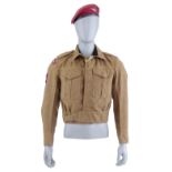 BRIDGE TOO FAR, A - Lieutenant Colonel Frost (Anthony Hopkins) Parachute Jacket and Beret