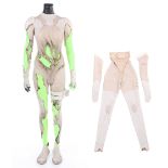 GHOST IN THE SHELL - Major's (Scarlett Johansson) Clean and Battle-Damaged Thermoptic Suit Pieces