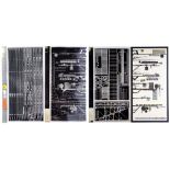 BLADE RUNNER - Three Blimp Antenna Etching Masters with Hand-Drawn Design Board