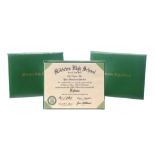 SPIDER-MAN - Peter Parker's (Tobey Maguire) High School Diploma with Two High School Diploma Folders