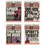 SPIDER-MAN 2 - Set of Four Daily Bugle Newspaper Covers