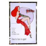 WHO FRAMED ROGER RABBIT (1988) - Kilian Style "D" "Red Dress" First Version Mylar One-Sheet