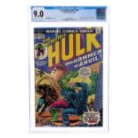 MARVEL COMICS - The Incredible Hulk No. 182 CGC 9.0