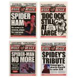 SPIDER-MAN 2 - Set of Four Daily Bugle Newspaper Covers