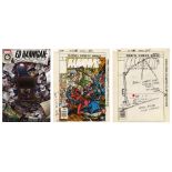 MARVEL COMICS - Daredevil No. 136 Final Cover Prelim by Ed Hannigan