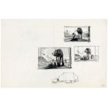 STAR WARS: THE EMPIRE STRIKES BACK (1980) - Hand-Drawn Ralph McQuarrie Imperial Walker Thumbnail Ske