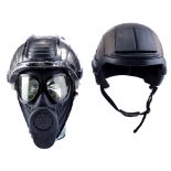 SOLDIER - Soldier Helmet with Villain Soldier Helmet and Gas Mask