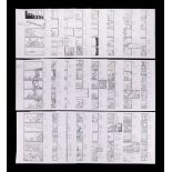 TROY - Martin Asbury Hand-drawn Pencil Storyboards for Menelaus and Paris Duel Sequence