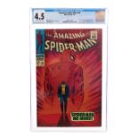 MARVEL COMICS - The Amazing Spider-Man No. 50 CGC 4.5