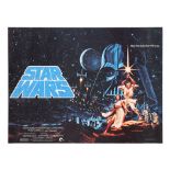 STAR WARS: A NEW HOPE (1977) - Hildebrandt U.K. Quad