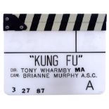 KUNG FU: THE NEXT GENERATION (T.V. MOVIE, 1987) - "A" Camera Clapperboard