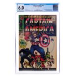 MARVEL COMICS - Captain America No. 100 CGC 6.0