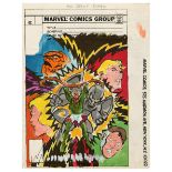 MARVEL COMICS - Fantastic Four Annual No. 16 Final Cover Prelim by Ed Hannigan
