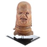 HELLBOUND: HELLRAISER II - Butterball Cenobite's (Simon Bamford) Head Display with Screen-Used Teeth