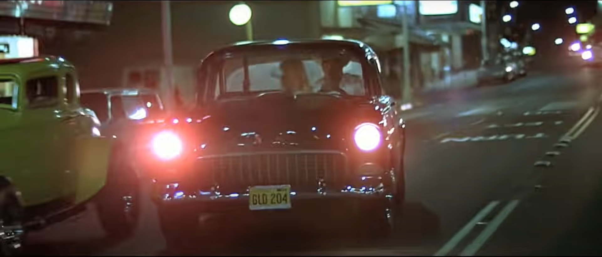 AMERICAN GRAFFITI - Bob Falfa's (Harrison Ford) Screen-Matched 55 Chevy License Plate - Image 5 of 6