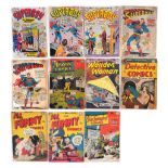 DC COMICS - Set of 11 Detective, Action, Superman, Superboy, All Funny, and Wonder Woman Golden Age