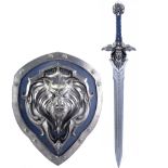 WARCRAFT - Alliance Knight's Sword and Shield