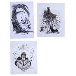 HARRY POTTER AND THE PRISONER OF AZKABAN - Set of Three Hand-Drawn Doug Brode Marketing Concept Sket