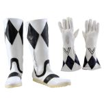MIGHTY MORPHIN' POWER RANGERS: THE MOVIE - Black Ranger Boots and Gloves