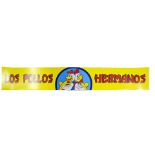 BREAKING BAD - 20 Foot-Long Los Pollos Hermanos Restaurant Sign