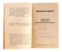 AMERICAN GRAFFITI - George Lucas, Willard Huyck, and Gloria Katz-Autographed Novelization