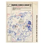 MARVEL COMICS - Avengers No. 212 Final Cover Prelim by Ed Hannigan