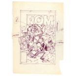 MARVEL COMICS - Rom No. 45 Final Cover Prelim by Ed Hannigan