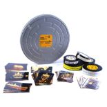 TITANIC - Tin of 35mm Film Reels with Box of Continuity and Set Photos