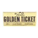 CHARLIE AND THE CHOCOLATE FACTORY - Golden Ticket