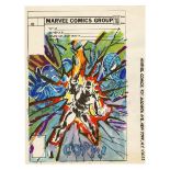 MARVEL COMICS - Marvel Team-Up No. 110 Alternate Cover Prelim by Ed Hannigan