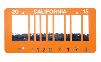 BACK TO THE FUTURE PART II - 2015 Hill Valley Car License Plate