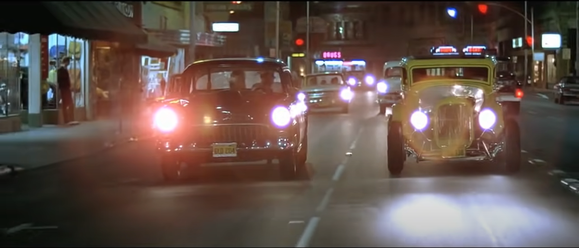 AMERICAN GRAFFITI - Bob Falfa's (Harrison Ford) Screen-Matched 55 Chevy License Plate - Image 6 of 6