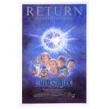 STAR WARS: RETURN OF THE JEDI (1983) - Howard Kazanjian Collection: NSS Re-Release One-Sheet