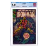 MARVEL COMICS - Iron Man No. 1 CGC 5.0