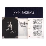 ADDAMS FAMILY, THE - Hand-Drawn Storyboard Folder, Printed Storyboards, Promotional Photos and Joke