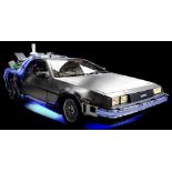 BACK TO THE FUTURE TRILOGY - Light-Up Full-Size DeLorean Time Machine Replica Used for Official Univ