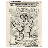 MARVEL COMICS - Fantastic Four No. 244 Final Cover Prelim by Ed Hannigan