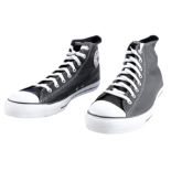 I, ROBOT - Del Spooner's (Will Smith) Black Leather Converse Shoes