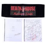 DEATH HOUSE - Cast and Director-Autographed Scripts with Chairback