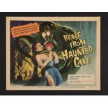 BEAST FROM HAUNTED CAVE (1959) - US Title Lobby Card, 1959
