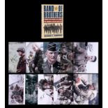 BAND OF BROTHERS (T.V. MINI SERIES, 2001) - Tom Hanks Autographed Paperback Book and Autographed Cas