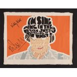A CLOCKWORK ORANGE (1971) - Malcolm McDowell Inscribed and Autographed Poster