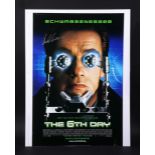 THE 6TH DAY (2000) - Arnold Schwarzenegger Autographed One-Sheet, 2000