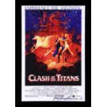 CLASH OF THE TITANS (1981) - Ray Harryhausen Autographed Mini Poster