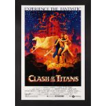 CLASH OF THE TITANS (1981) - Ray Harryhausen Autographed US One-Sheet, 1981