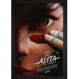 ALITA: BATTLE ANGEL (2019) - Robert Rodriguez, Christoph Waltz and Jon Landau Autographed US One-She