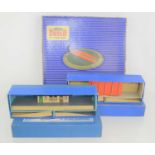 A boxed Hornby Dublo D1 turntable together with two boxed Hornby Dublo D1 island platforms