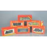Six boxed Hornby 00 gauge locomotives to include R.396, R.2026, R.041 and others