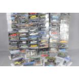 A large collection of James Bond diecast cars and vehicles by GE Fabbri Ltd, 2008.