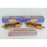 Two Hornby Dublo T.P.O mail van sets in original boxes together with a Lima 205133 tram